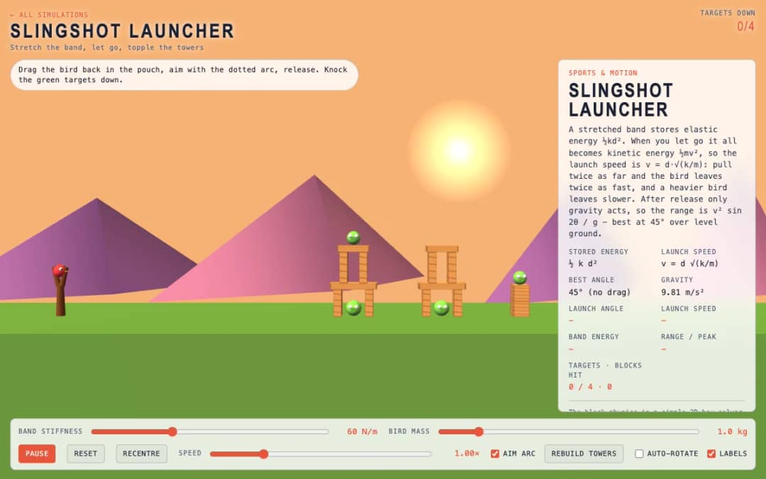 ការមើលជាមុន Slingshot Launcher