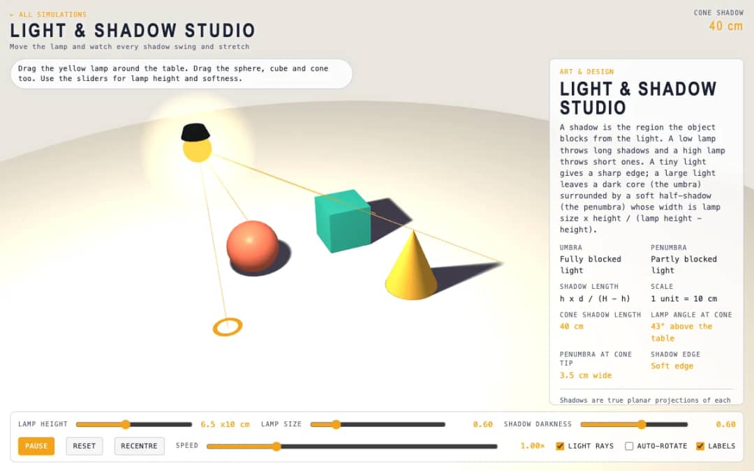 Kaleidoscope Draw | Interactive 3D Simulation | KiwiBee