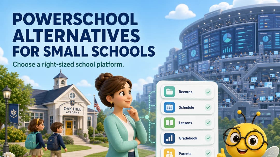 Small private school choosing a right-sized school platform