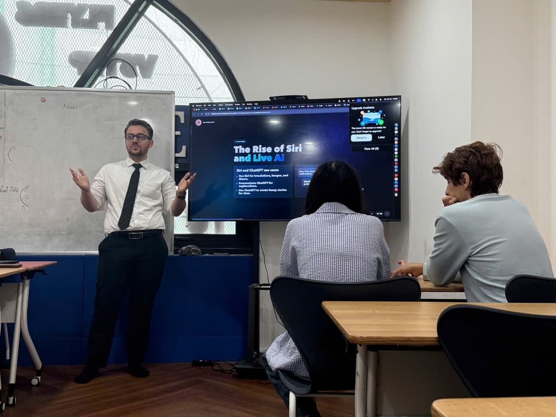 AI and EdTech for Classroom Practice — Ben Oxford Hub training photo 2
