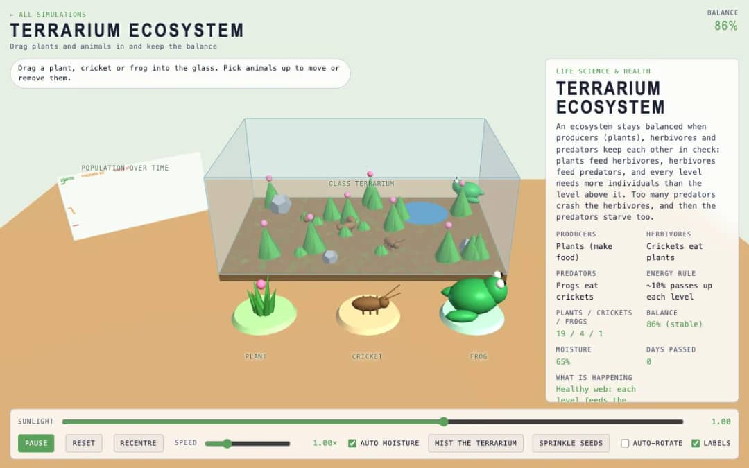پیشنمایش Terrarium Ecosystem
