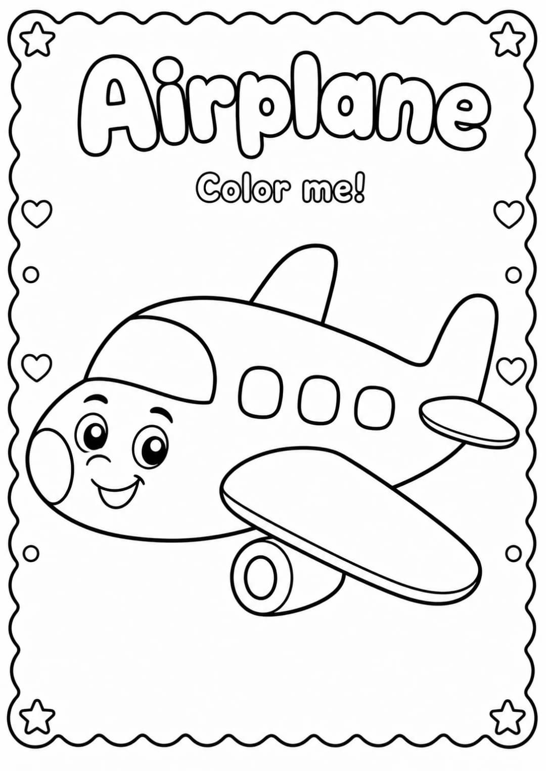 Vehicle Coloring Pages Pack 1