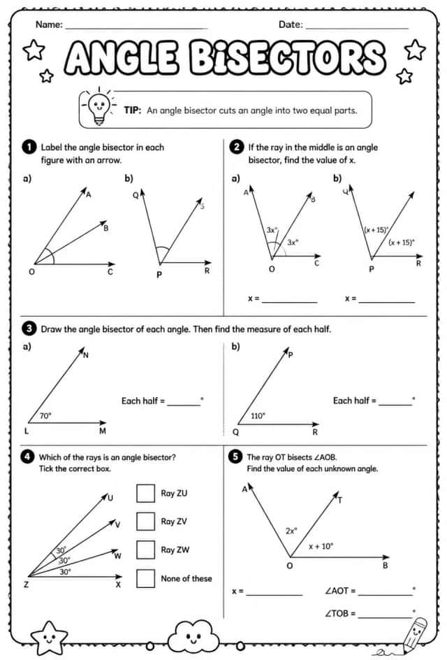 Angle bisectors
