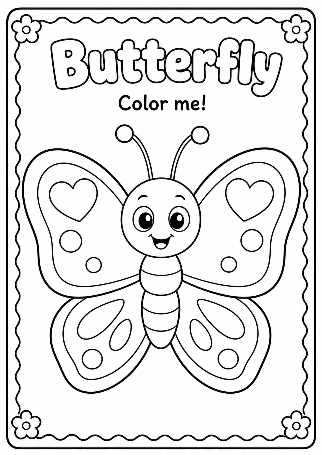 Butterfly Coloring Pages