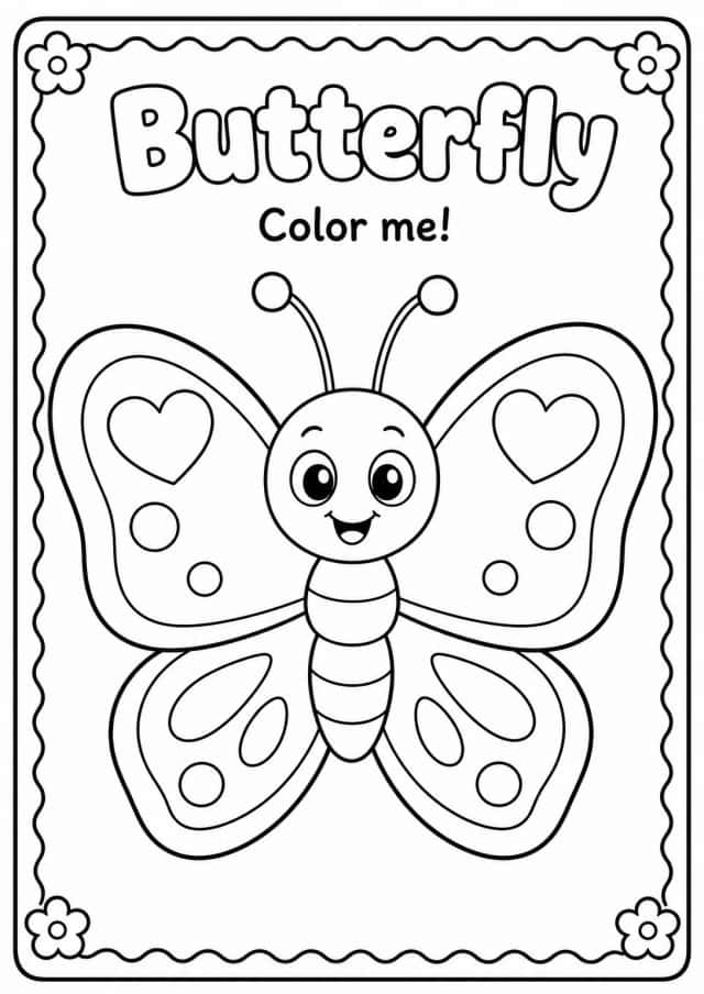 Butterfly Coloring Pages