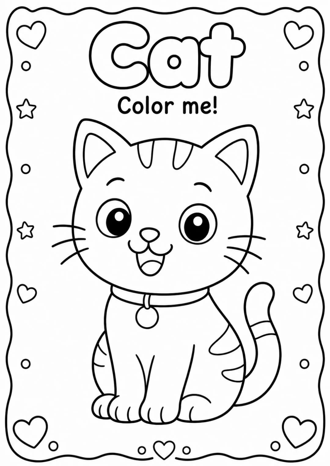 Cat Coloring Pages