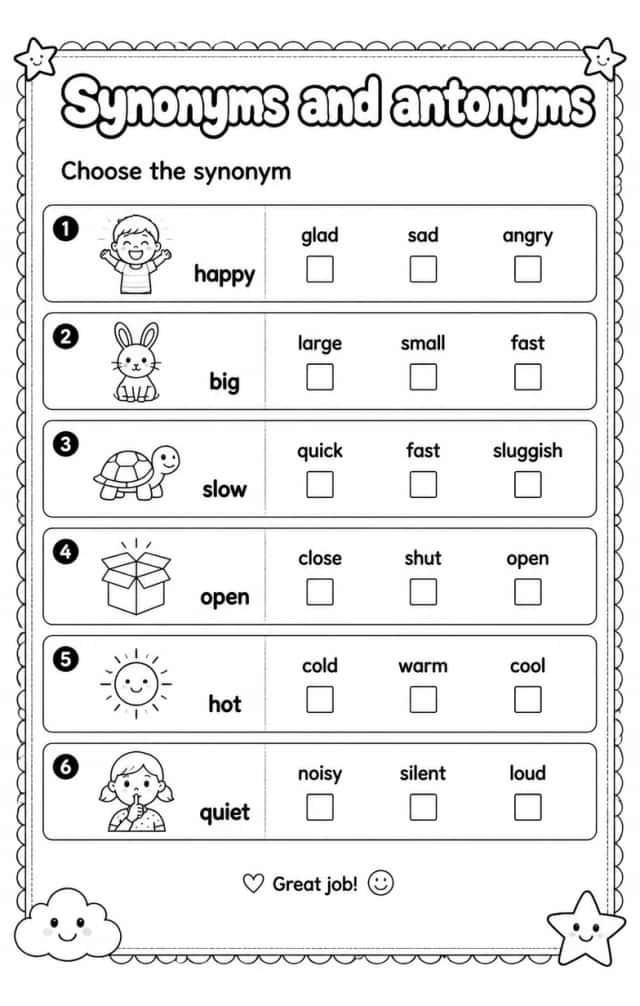 Choose the synonym