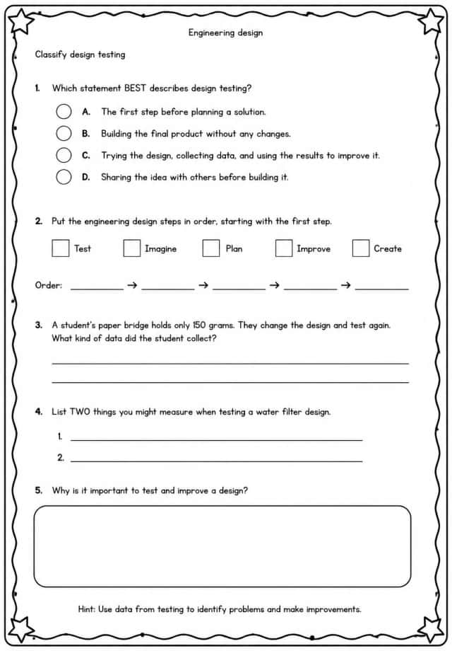Classify design testing