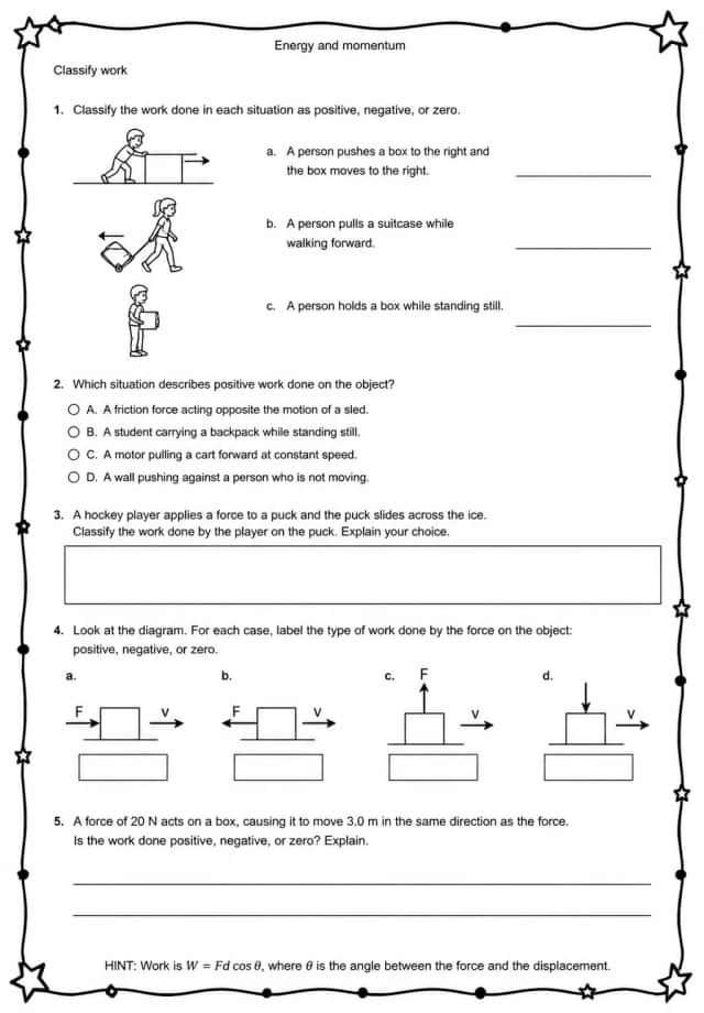 Classify work