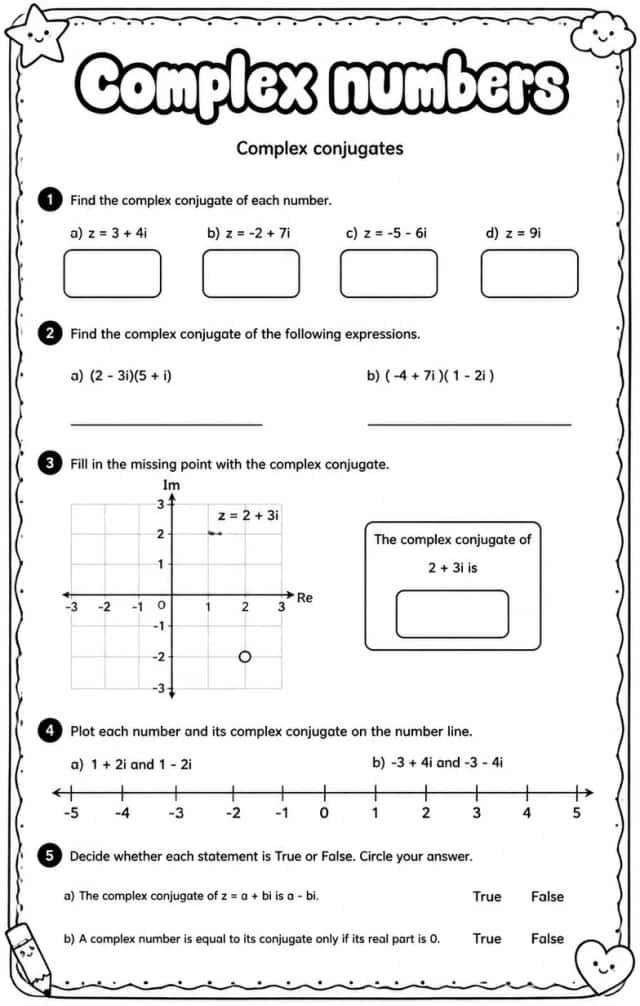 Complex conjugates