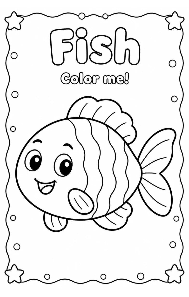 Fish Coloring Pages