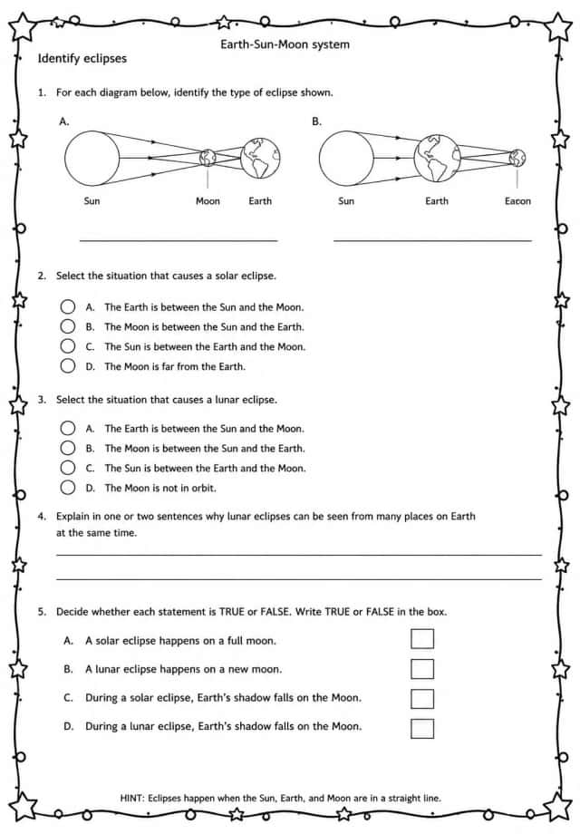 Identify eclipses