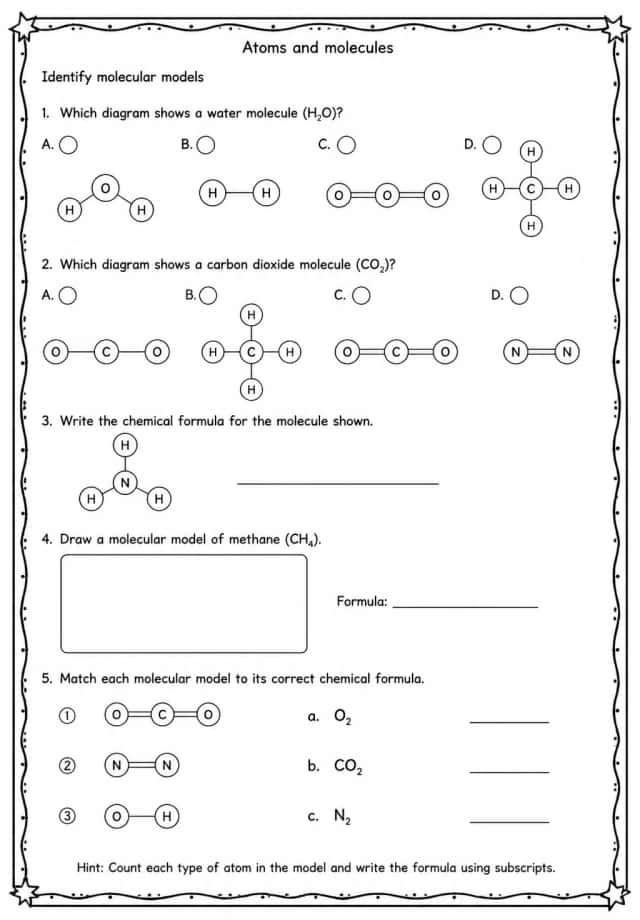 Identify molecular models