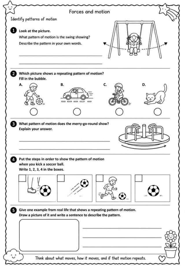 Identify patterns of motion