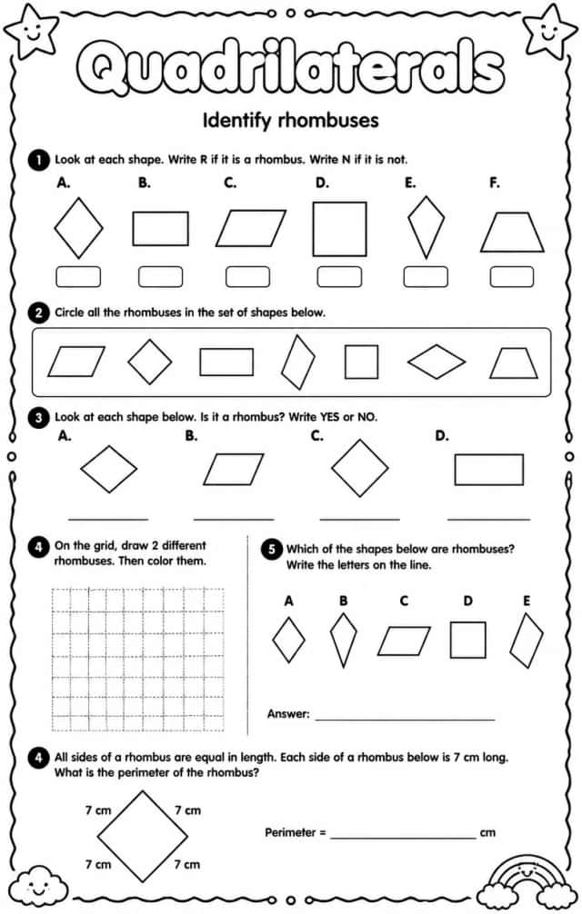 Identify rhombuses