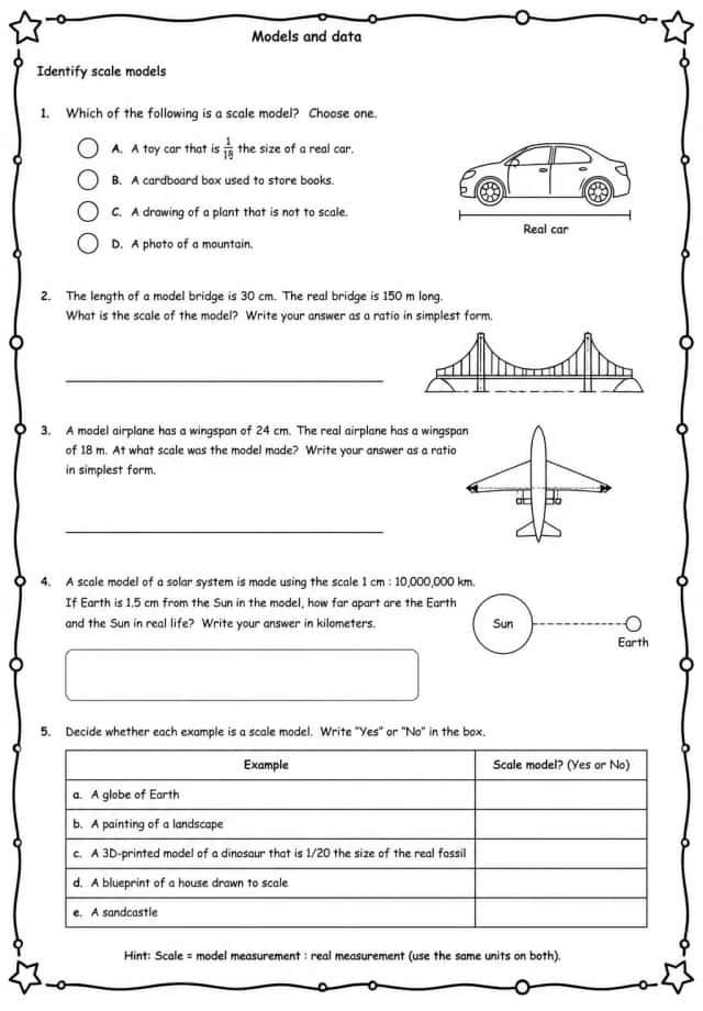Identify scale models