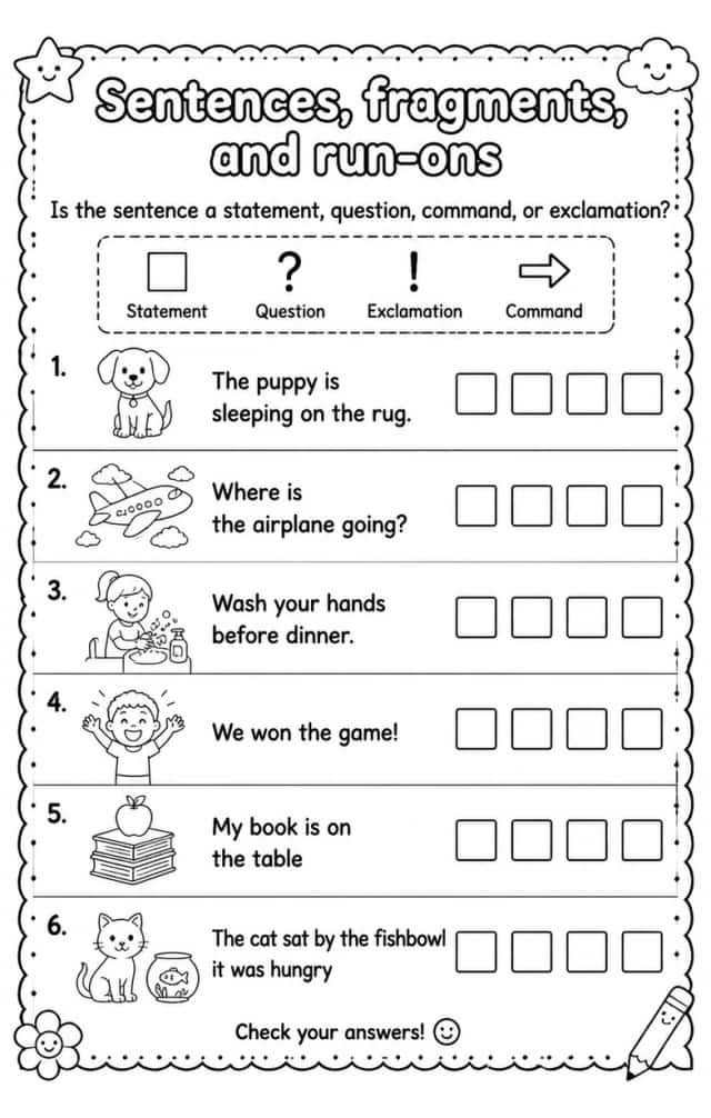 Is the sentence a statement, question, command, or exclamation?