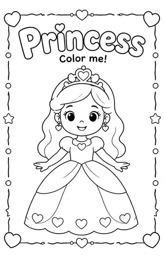 Princess Coloring Pages