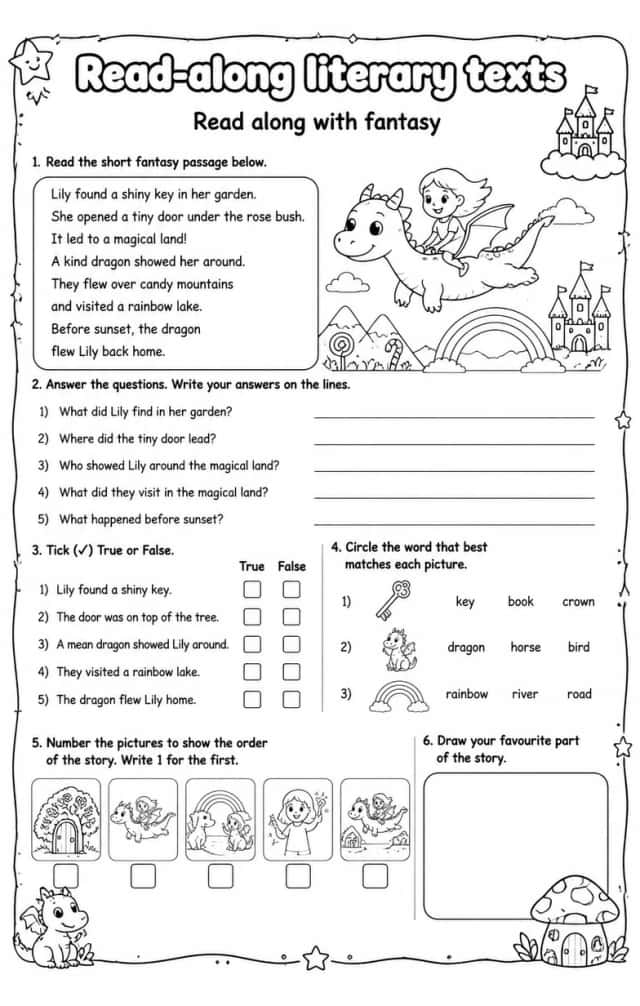 Read along with fantasy