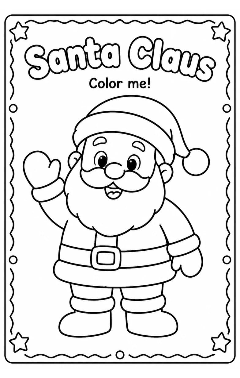 Santa Claus Coloring Pages