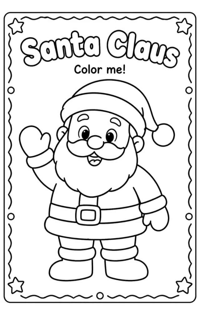 Santa Claus Coloring Pages