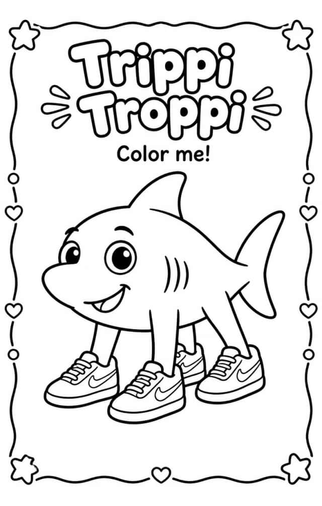 Trippi Troppi Coloring Pages