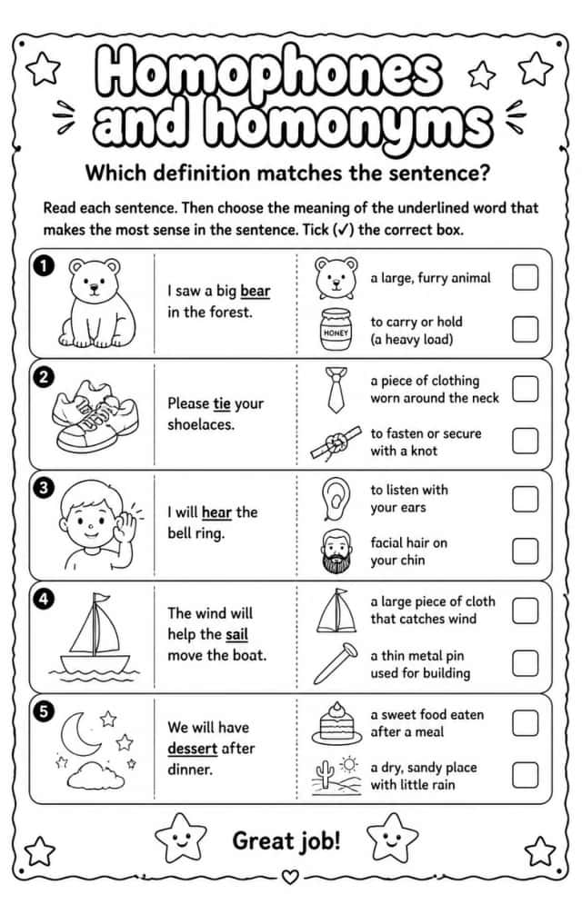 Which definition matches the sentence?