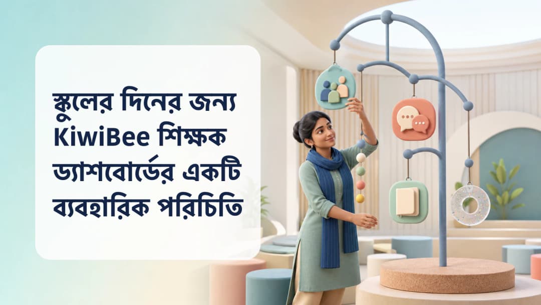 দৈনিক সময়সূচি, ক্লাস কার্ড, পাঠ্যক্রমের উপকরণ ও প্রতিবেদন প্যানেলসহ শিক্ষক কর্মক্ষেত্র