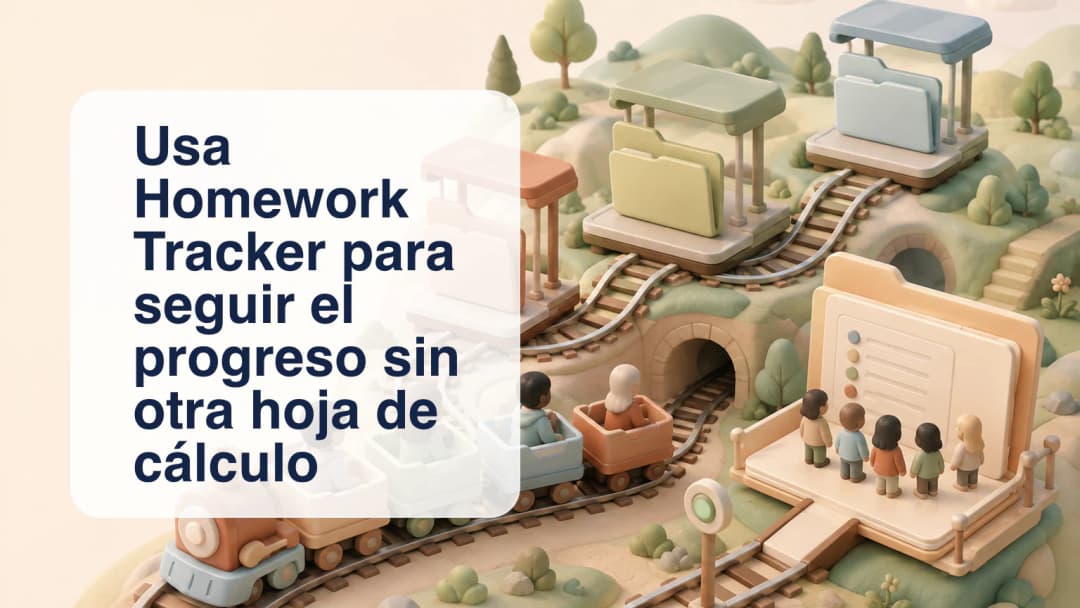 Ruta de progreso de tareas con marcadores anónimos