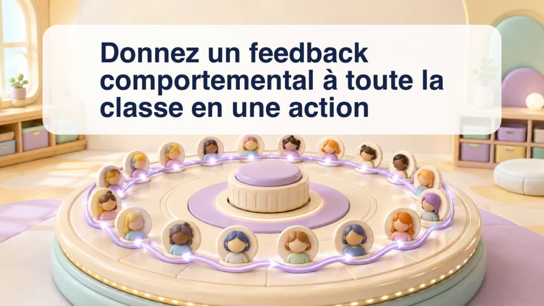 Une action de feedback atteint tout le roster ClassSpark éligible