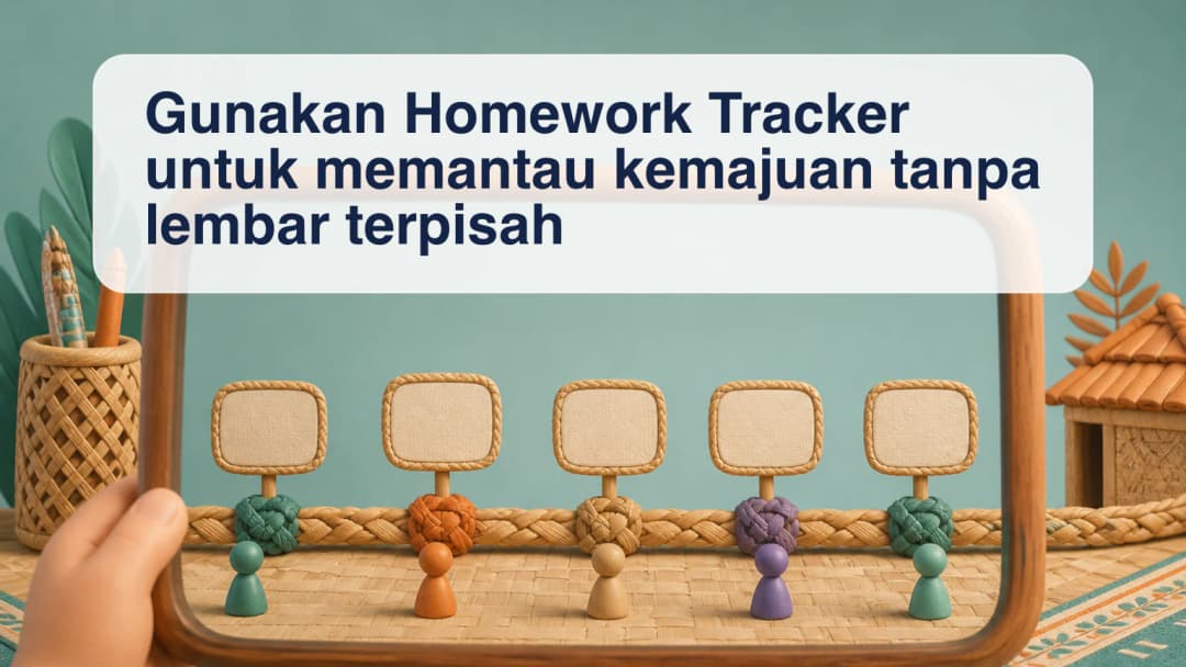 Jalur kemajuan tugas dengan penanda anonim