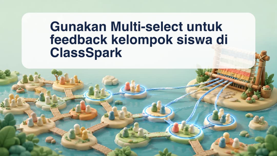 Guru memilih kelompok tertentu dari roster ClassSpark yang lebih besar