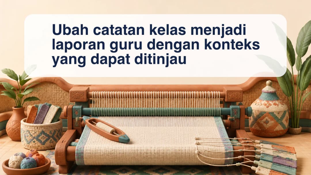 Catatan kelas melewati lensa tinjauan
