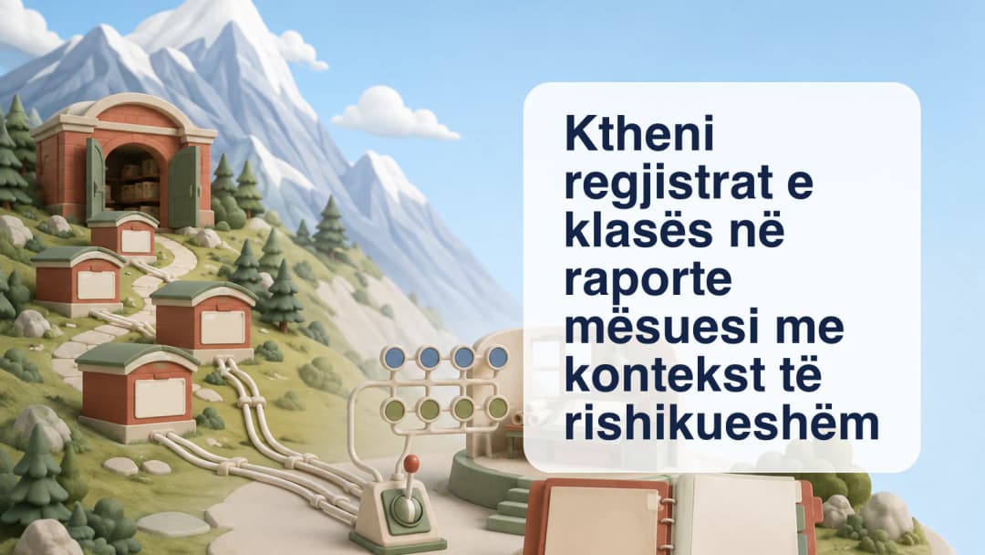 Regjistra klase përmes lentes së rishikimit