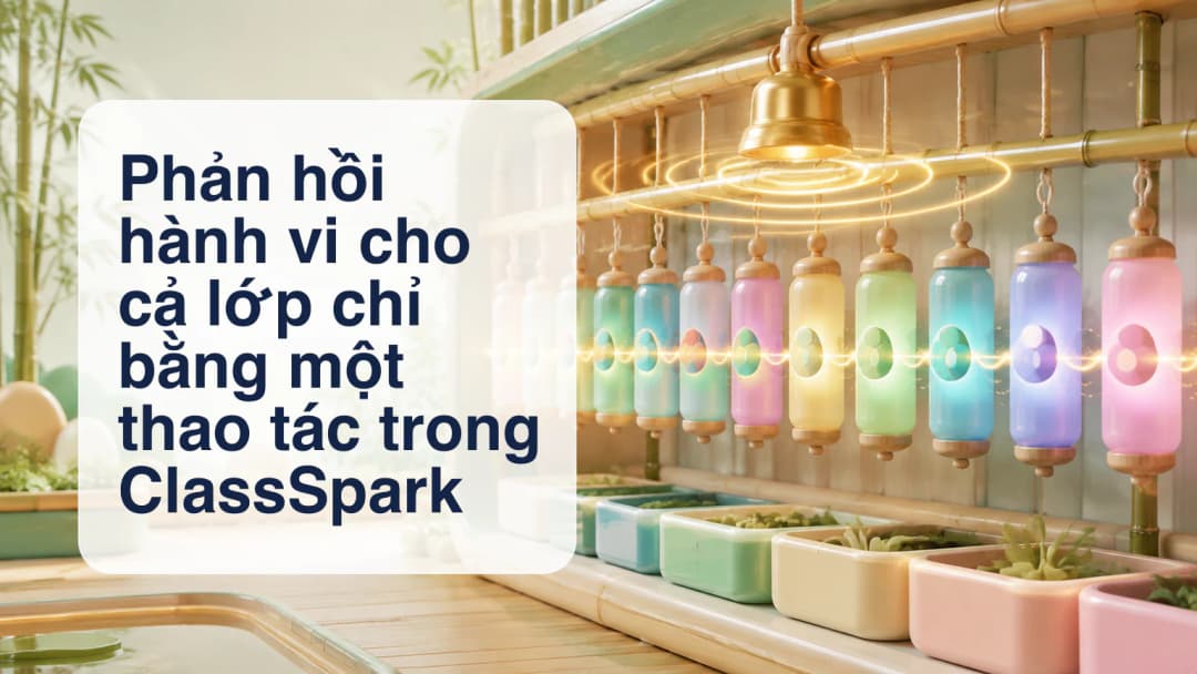 Một thao tác phản hồi đi tới toàn bộ roster ClassSpark đủ điều kiện