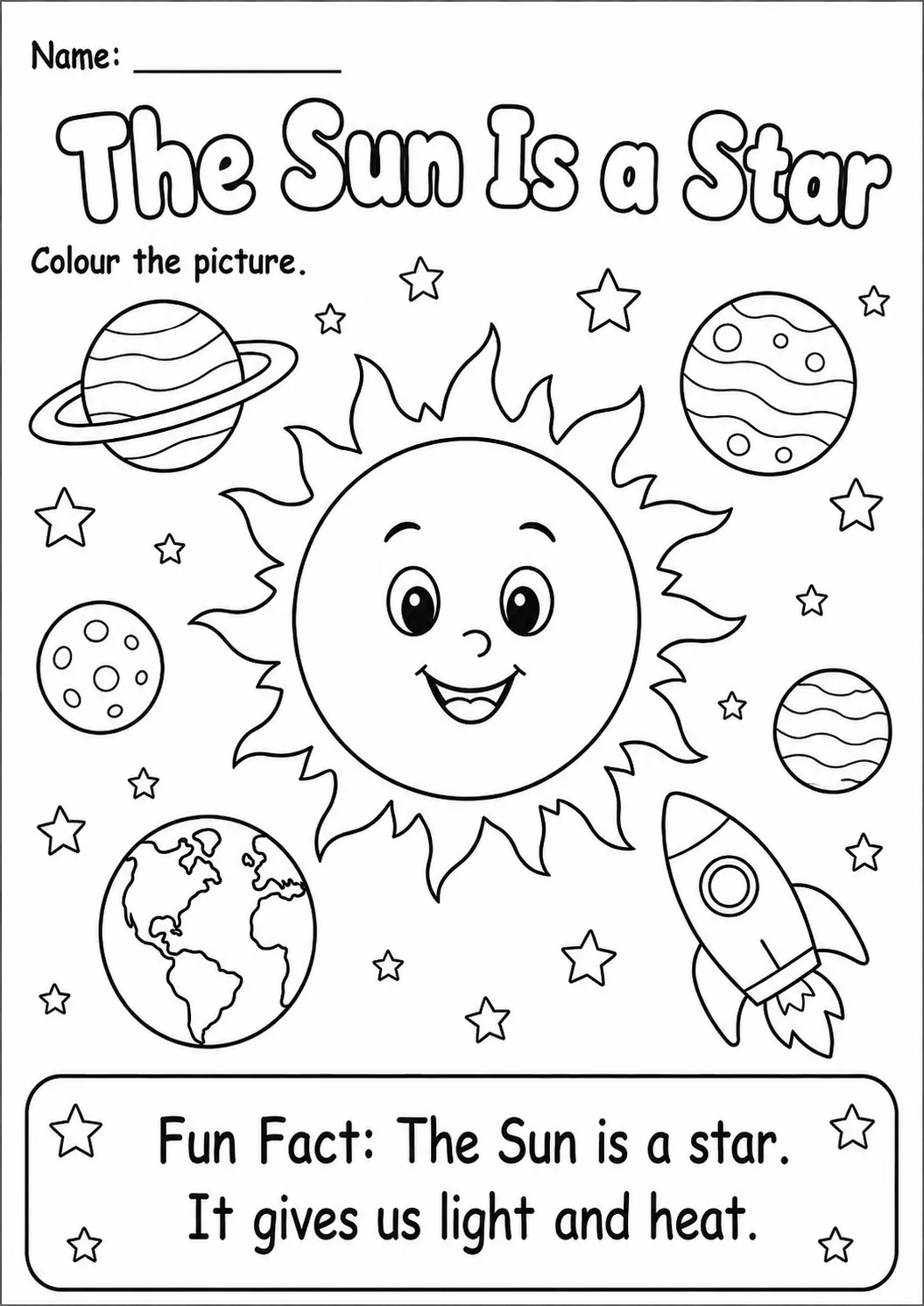 Planets Fun: Solar System Activities Worksheet Pack page 2 preview