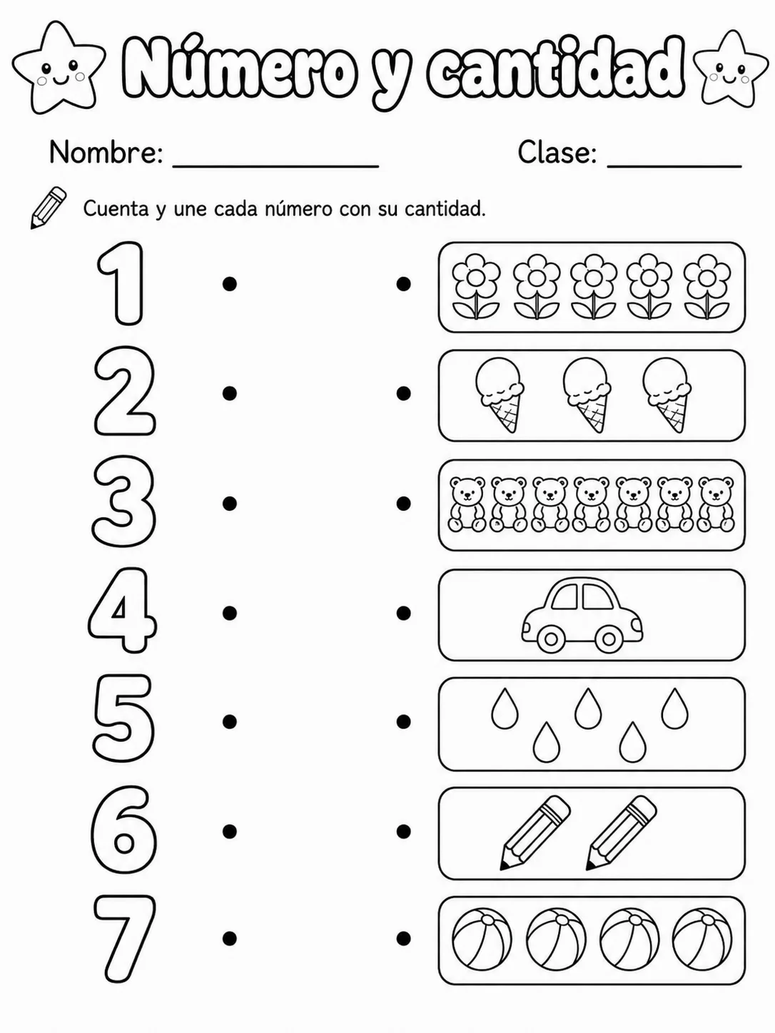 1.º grado - repaso mixto: números y conteo y patrones y secuencias - Paquete de fichas página 5 vista previa imprimible