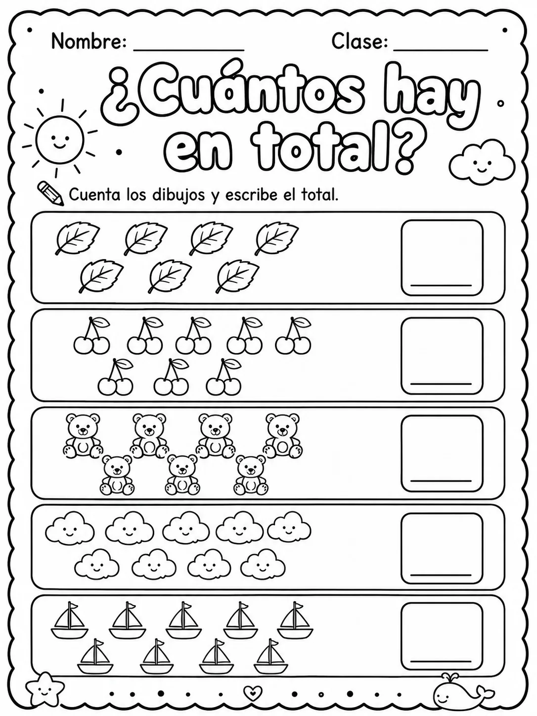 2.º grado - repaso de matemáticas - Paquete de fichas - Conjunto 2 página 5 vista previa imprimible