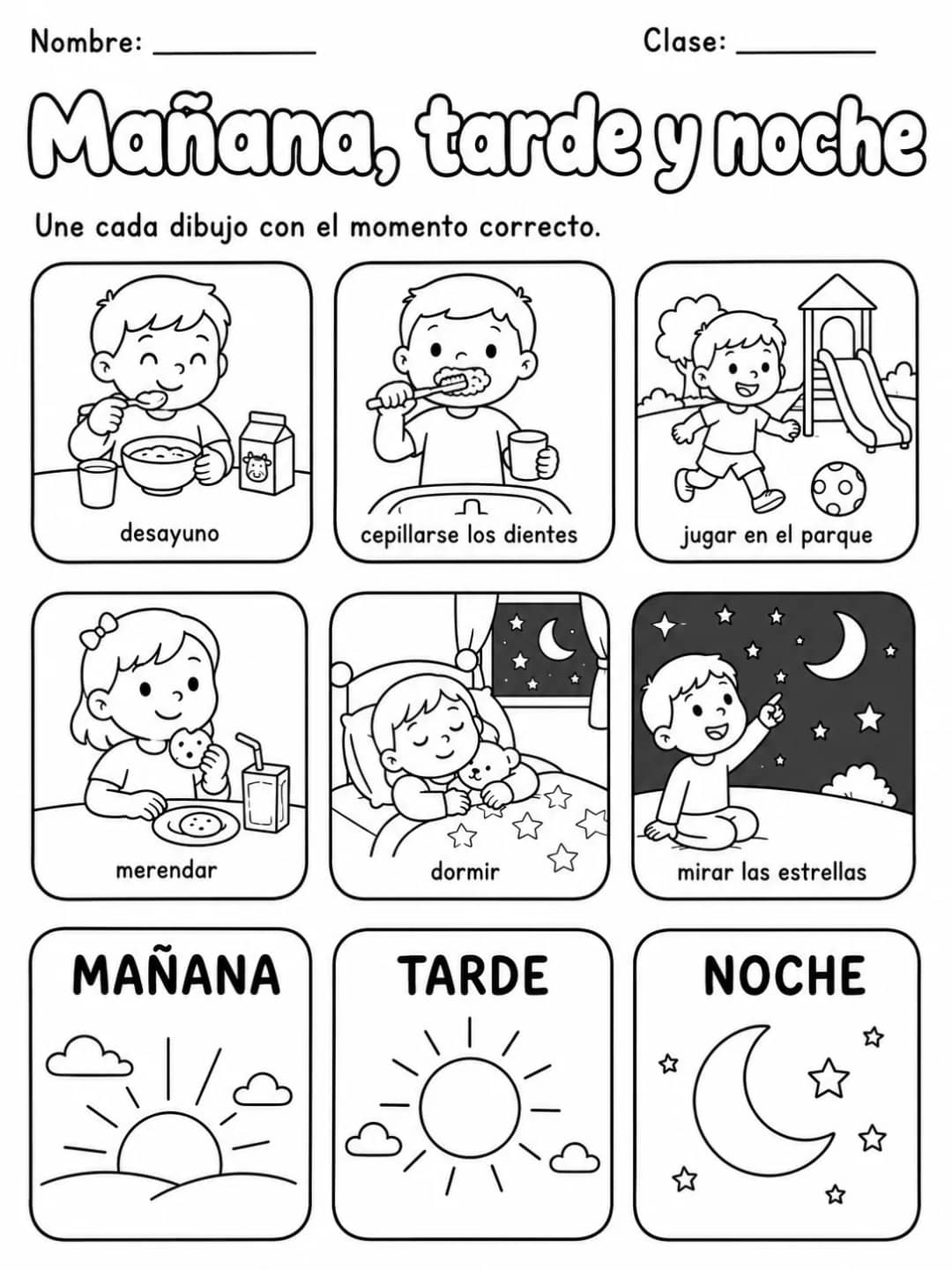 2.º grado - repaso mixto: tiempo y calendario - Paquete de fichas vista previa imprimible de matemáticas en KiwiBee