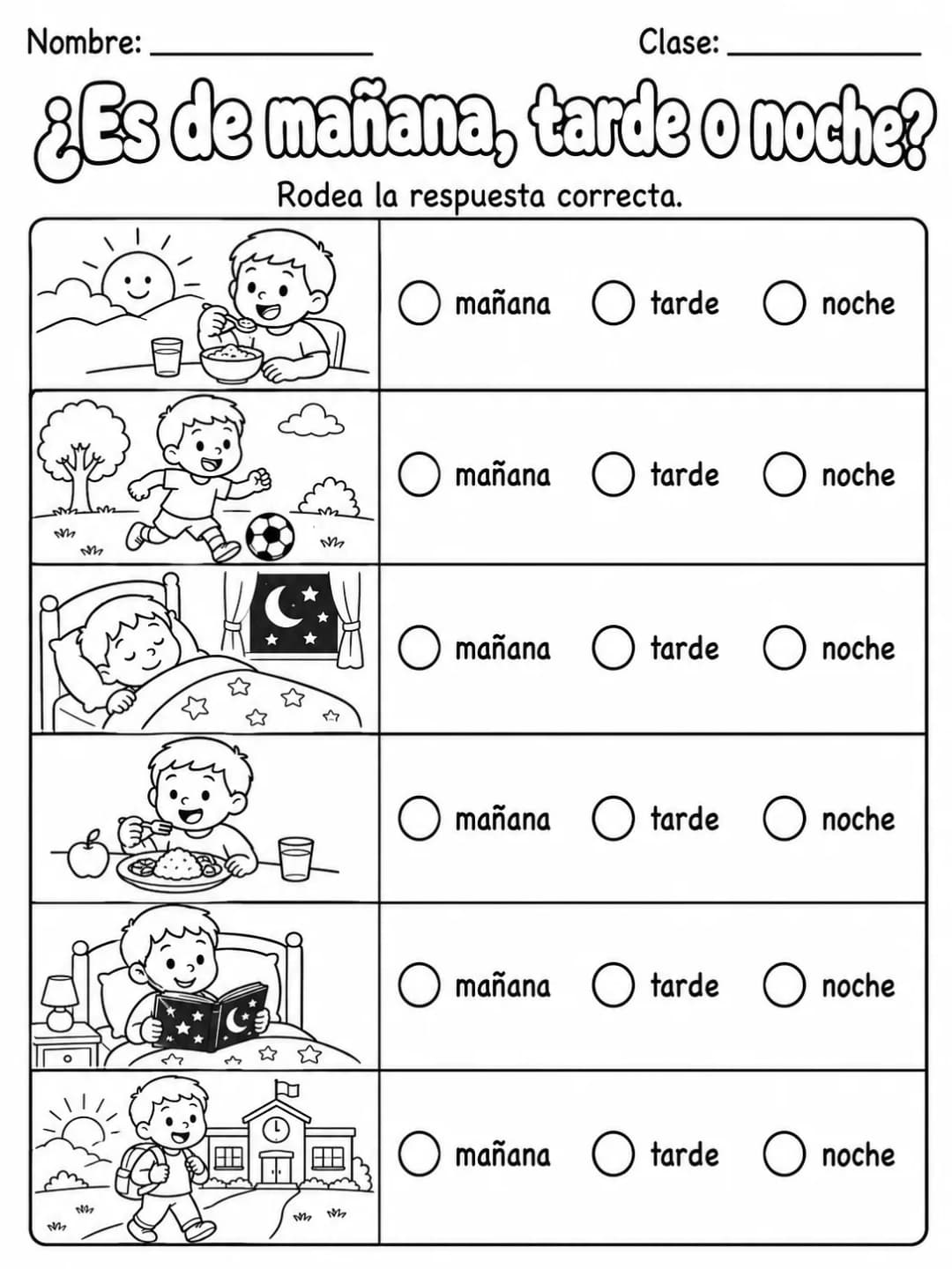 2.º grado - repaso mixto: tiempo y calendario - Paquete de fichas página 2 vista previa imprimible