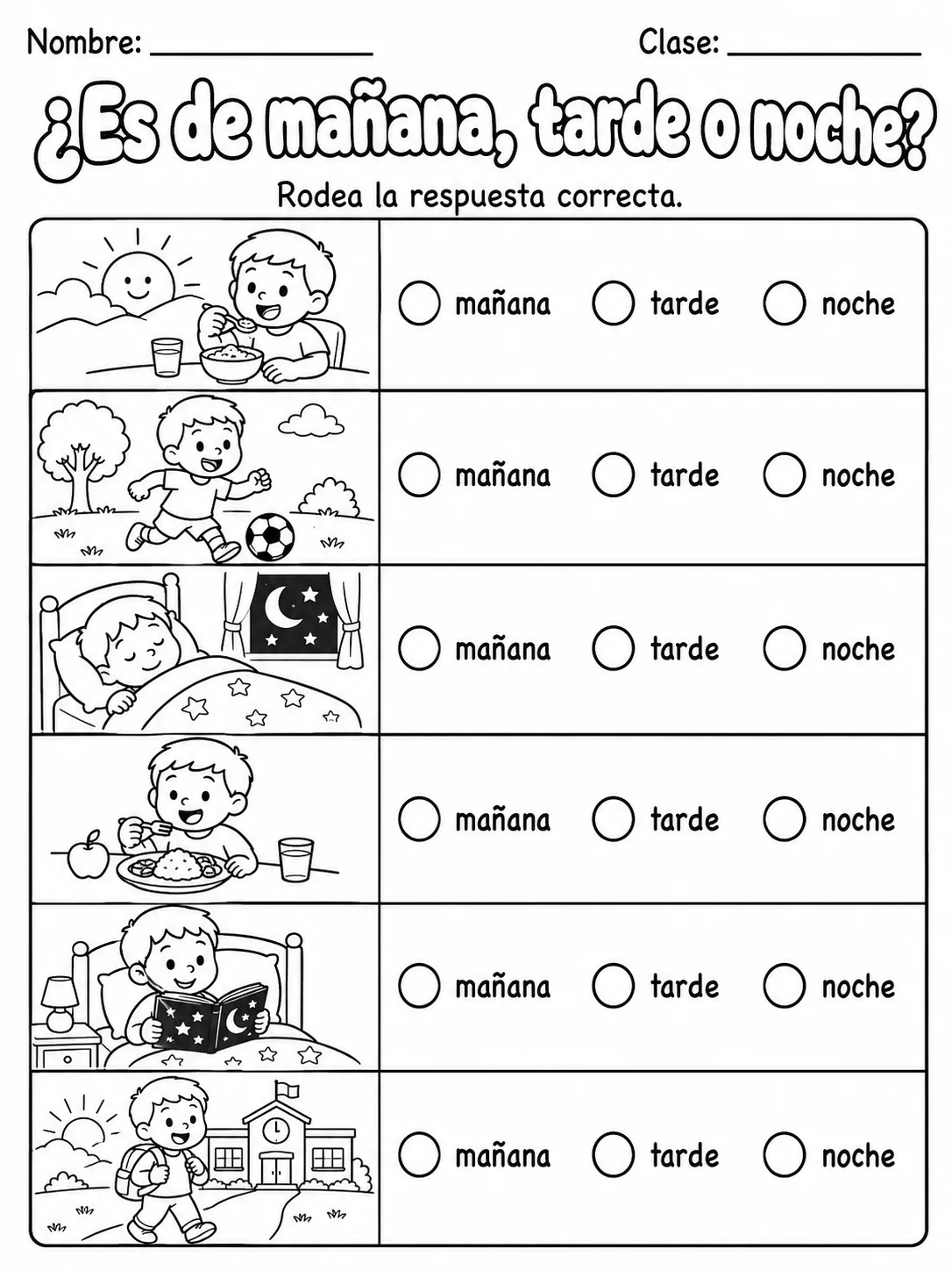 2.º grado - repaso mixto: tiempo y calendario - Paquete de fichas página 2 vista previa imprimible