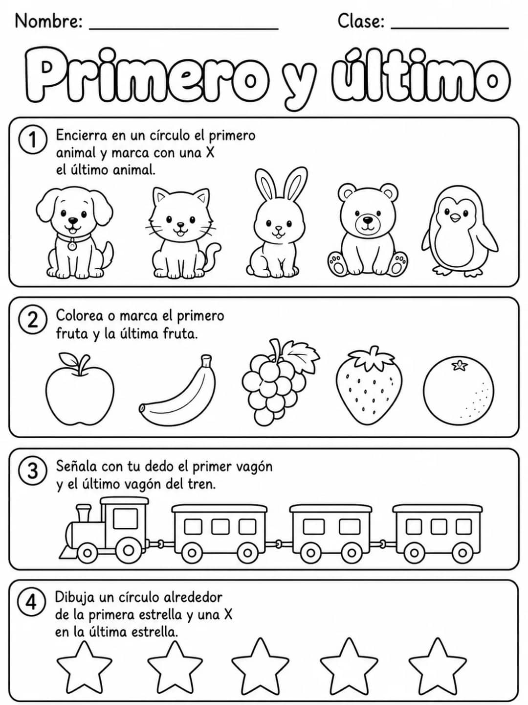 3.º grado - números ordinales - Paquete de fichas vista previa imprimible de matemáticas en KiwiBee