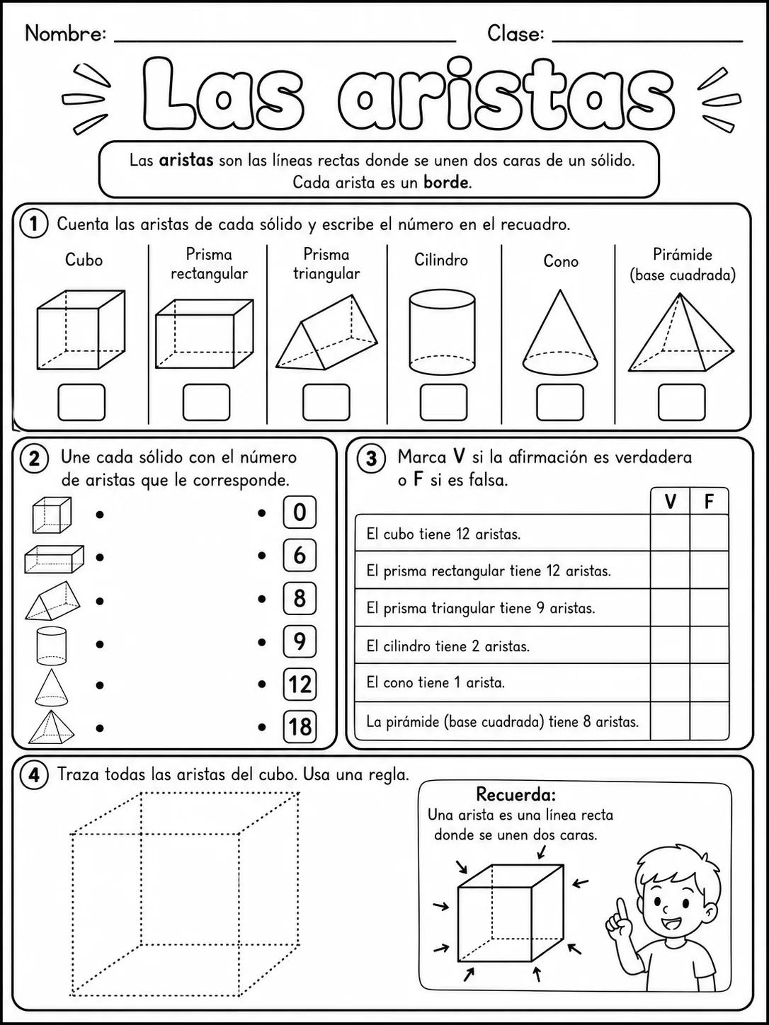 4.º grado - repaso de matemáticas - Paquete de fichas página 3 vista previa imprimible