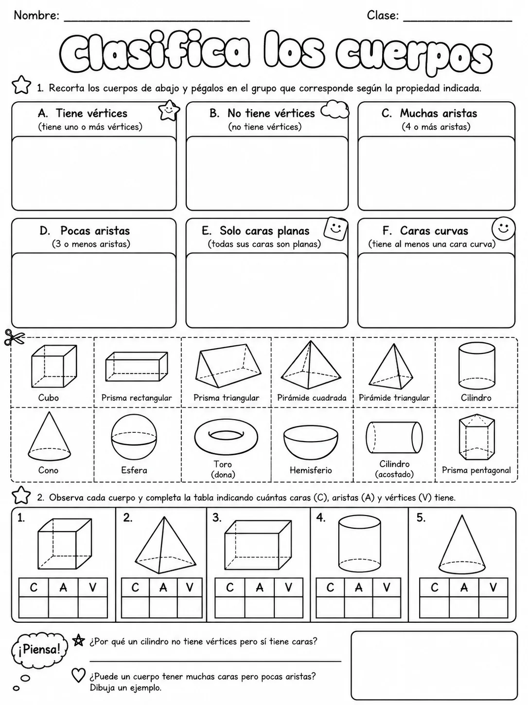 4.º grado - repaso de matemáticas - Paquete de fichas página 7 vista previa imprimible