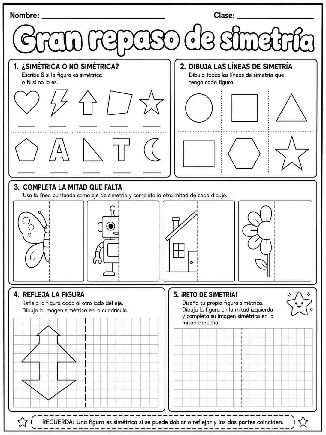 4.º grado - repaso mixto: medidas de longitud, masa y capacidad - Paquete de fichas página 10 vista previa imprimible