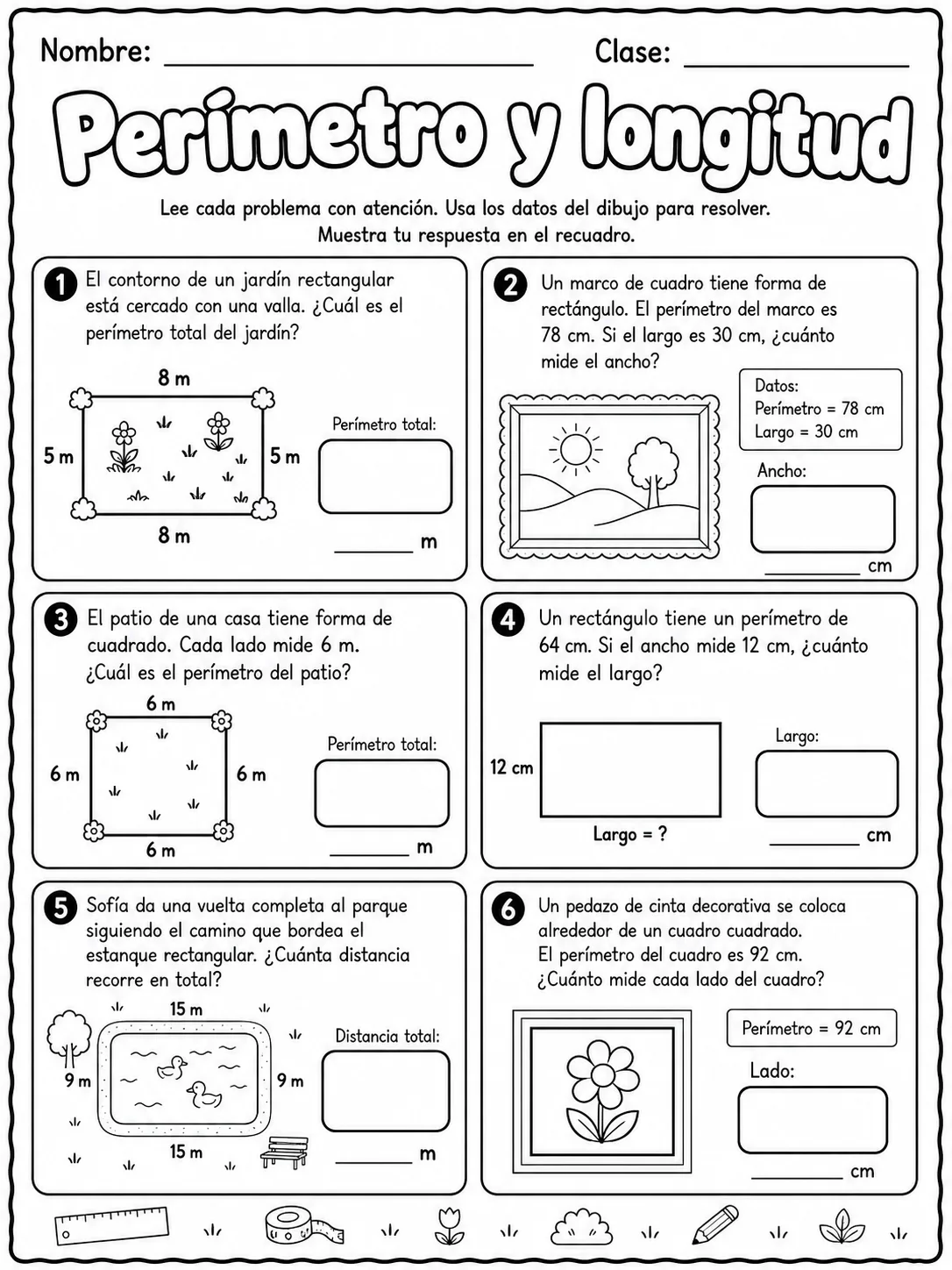 4.º grado - repaso mixto: multiplicación y división - Paquete de fichas página 6 vista previa imprimible