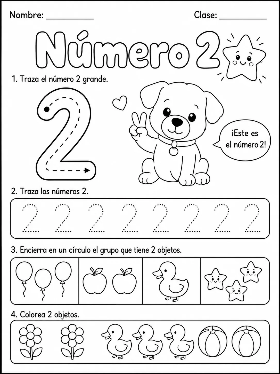 4.º grado - repaso mixto: números y conteo - Paquete de fichas página 2 vista previa imprimible