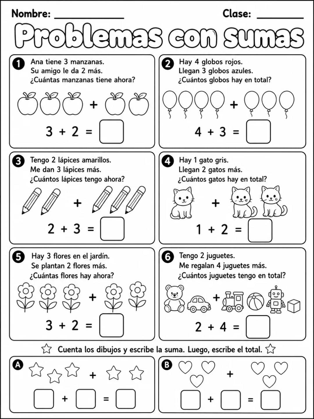 4.º grado - repaso mixto: suma y resta - Paquete de fichas vista previa imprimible de matemáticas en KiwiBee