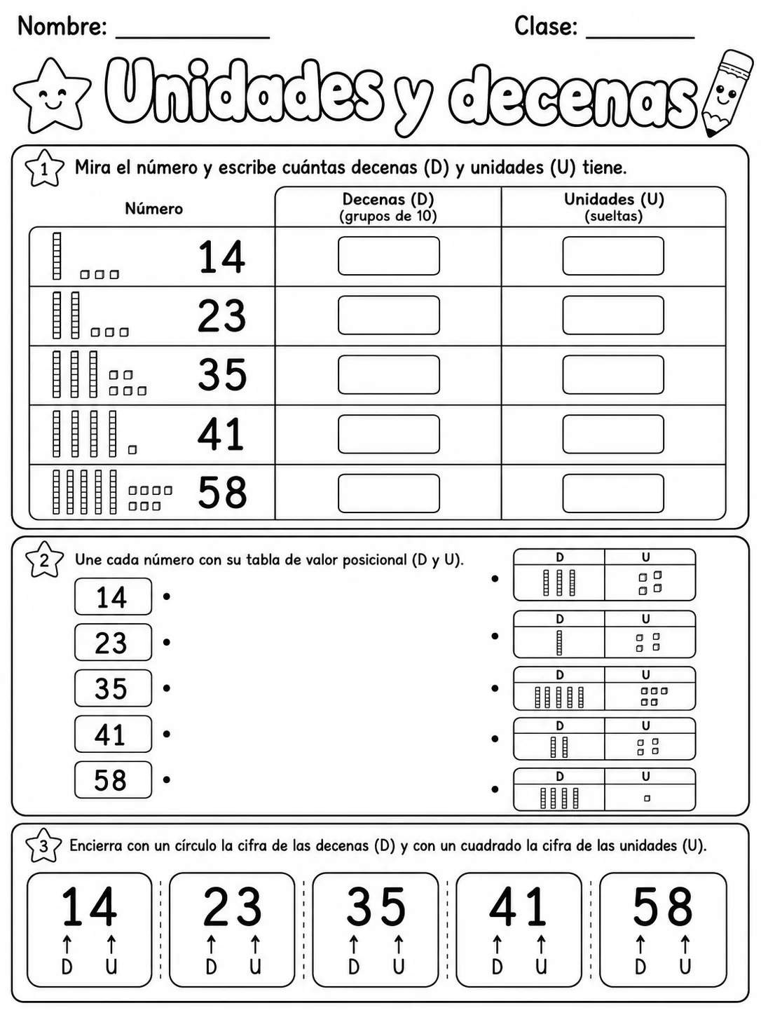 4.º grado - valor posicional - Paquete de fichas vista previa imprimible de matemáticas en KiwiBee