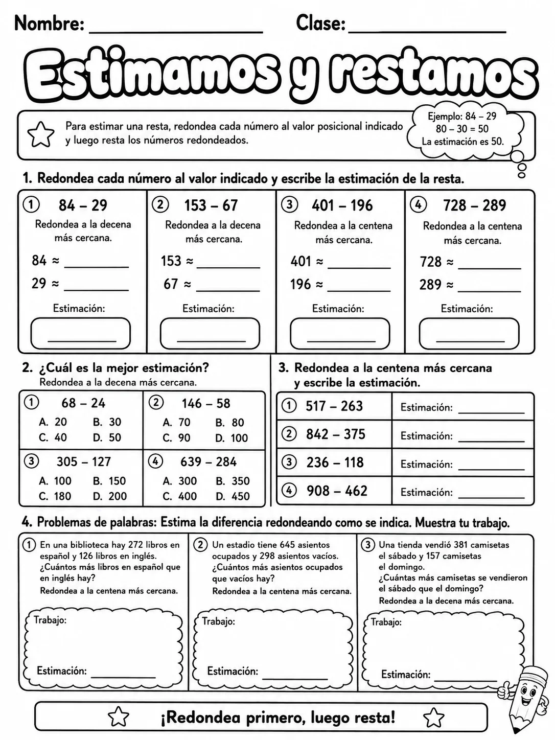 5.º grado - patrones ABC - Paquete de fichas - Conjunto 2 página 7 vista previa imprimible